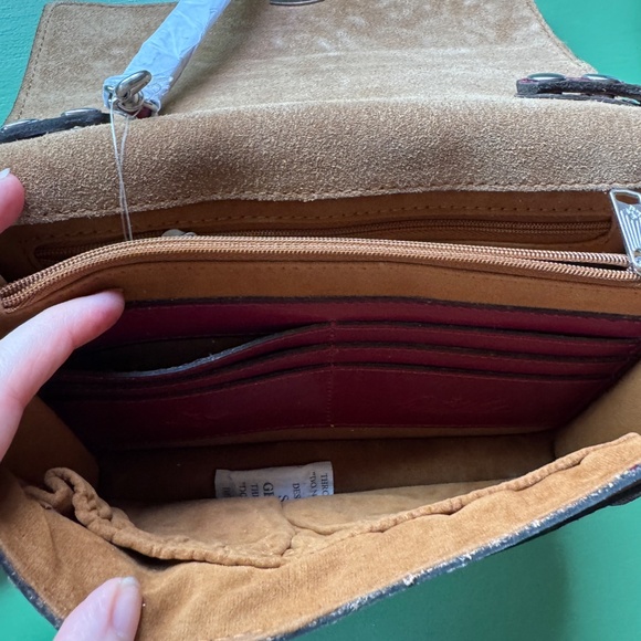 Patricia Nash $179 Crossbody Wristlet Purse - Picture 4 of 6